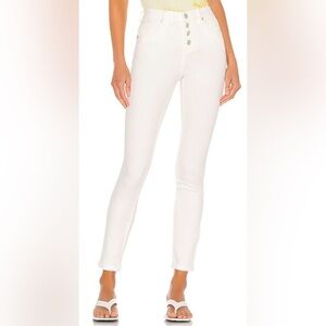 Blank NYC The Great Jones High Rise White Jeans Size 29 NWOT